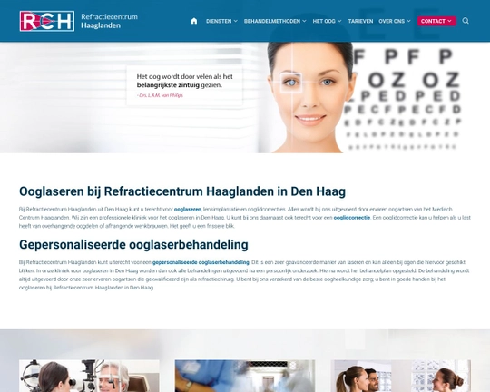Refractiecentrum Haaglanden Logo